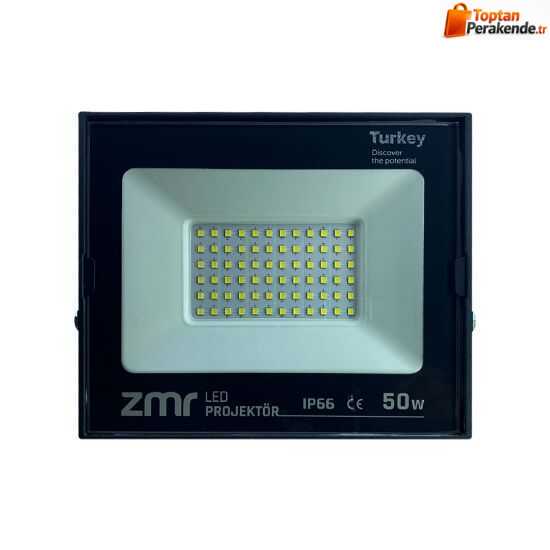 ZMR 50W Led Projektör Beyaz Işık 6500K